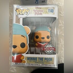 Disney Winnie the Pooh Funko Pop with Blue Hat